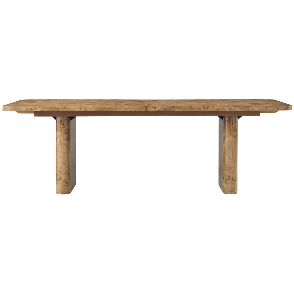 Perch Burl Extending Rectangular Dining Table - 325cm by Theodore Alexander
