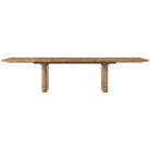 Perch Burl Extending Rectangular Dining Table - 325cm by Theodore Alexander