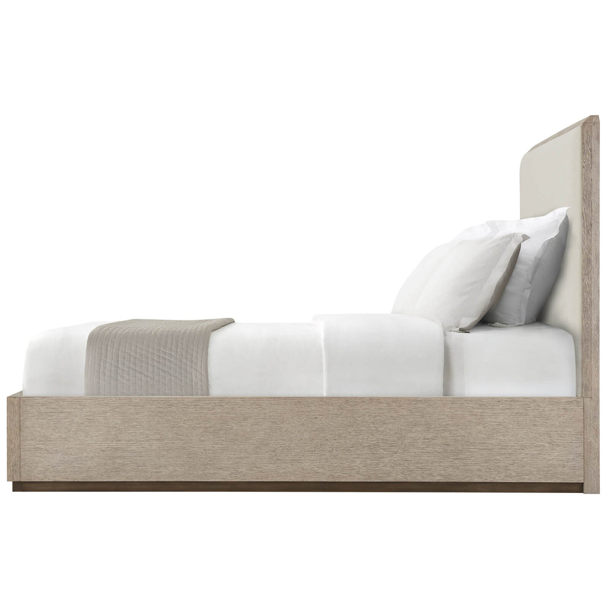 Spencer St. James Upholstered King Size Bed by Theodore Alexander