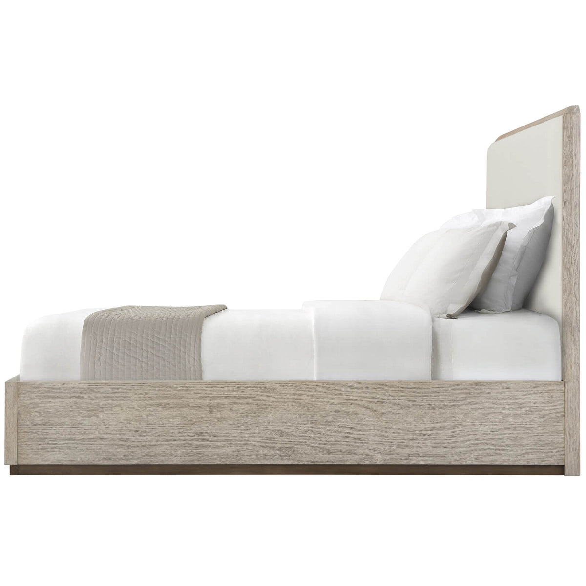 Spencer St. James Upholstered Super King Size Bed by Theodore Alexander