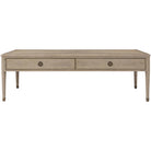 Thistlewood Storage Coffee Table in Riverwash Oak by Theodore Alexander