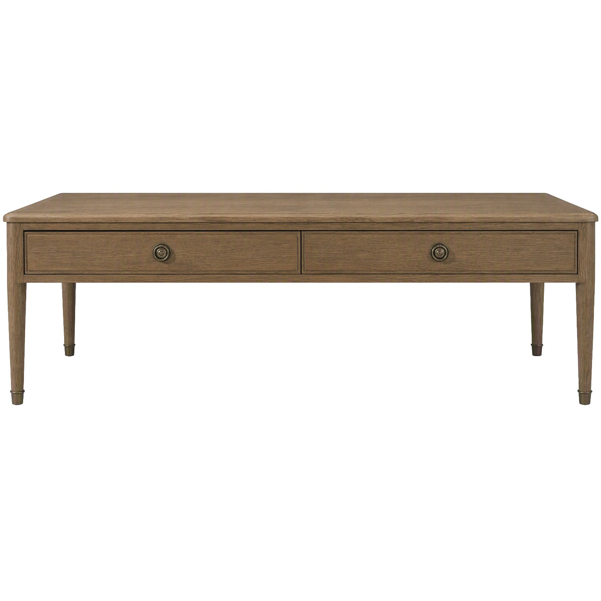 Thistlewood Storage Coffee Table in Tobacco by Theodore Alexander