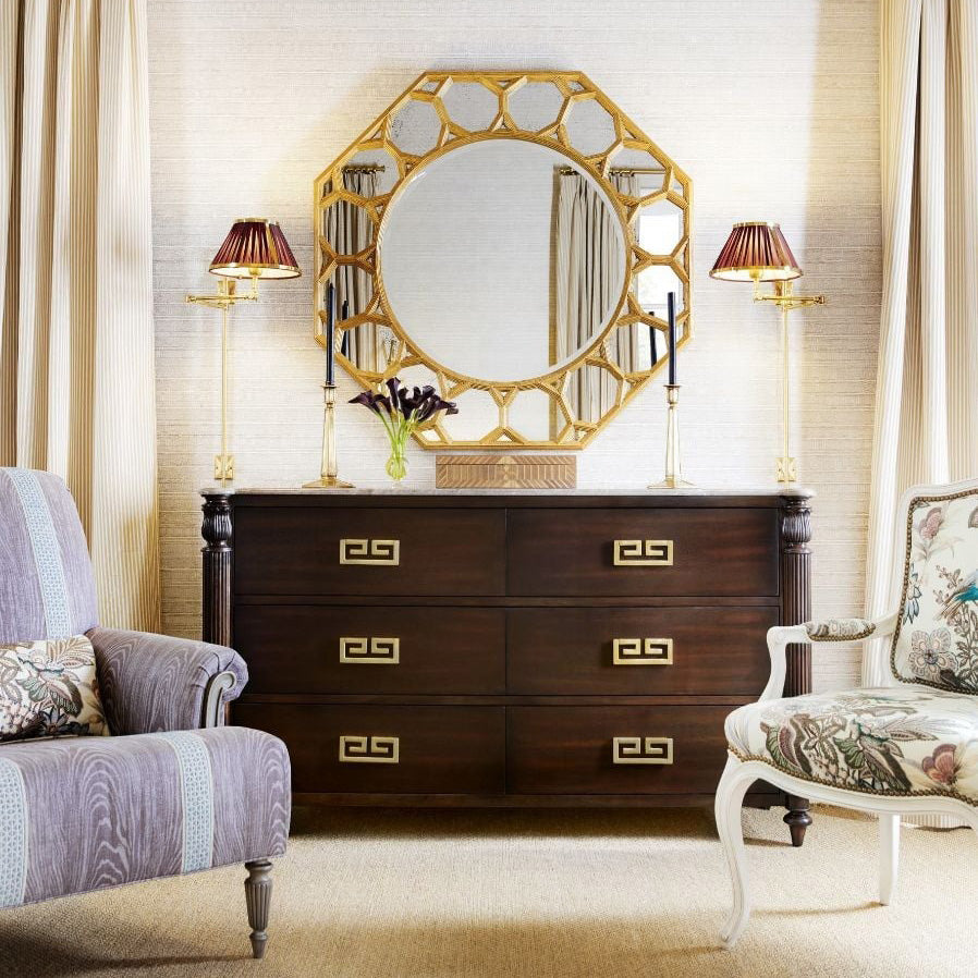 Duane Marble Dresser by Theodore Alexander