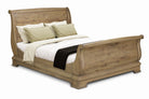 Fulbrook Oak King Size Sleigh Bed by Keiichi