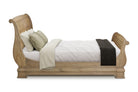 Fulbrook Oak King Size Sleigh Bed by Keiichi
