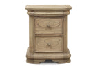 Fulbrook Oak 3 Drawer Bedside Table by Keiichi