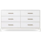 Townsend Chest of Drawers with Wallpaper Drawer Fronts by Theodore Alexander