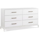 Townsend Chest of Drawers with Wallpaper Drawer Fronts by Theodore Alexander
