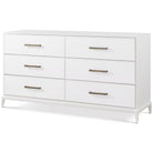 Townsend Chest of Drawers with Wallpaper Drawer Fronts by Theodore Alexander