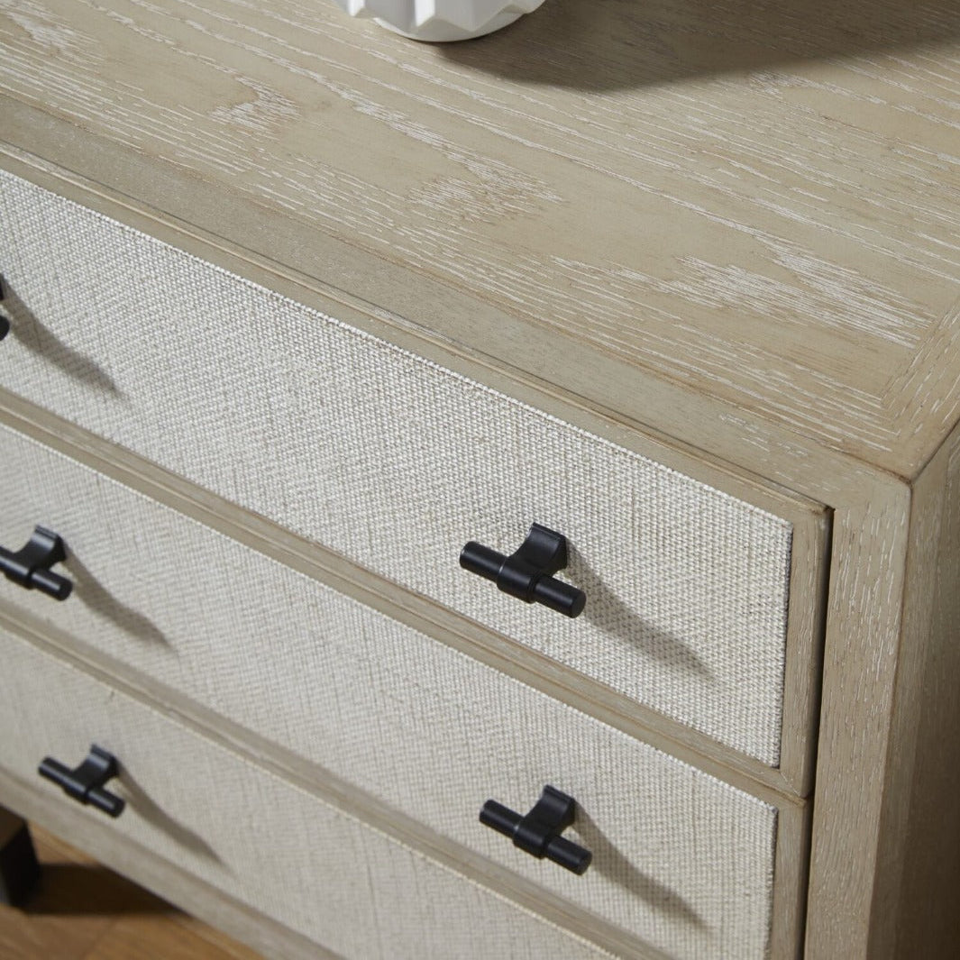 Tranquillity Three Drawer Bedside Table by Hooker