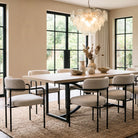 Tranquillity Nordic Arm Chair in White by Hooker