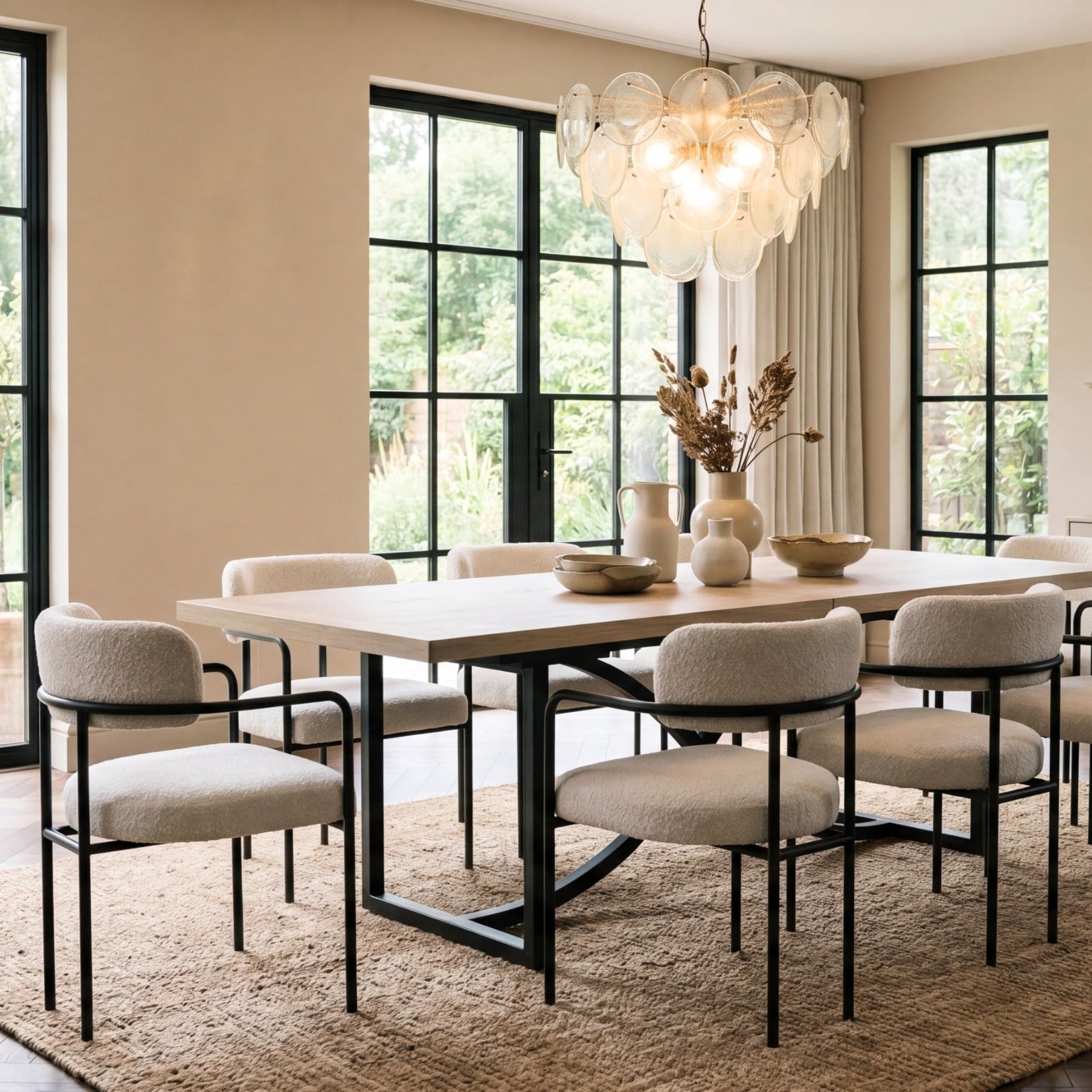 Tranquillity Nordic Arm Chair in White by Hooker