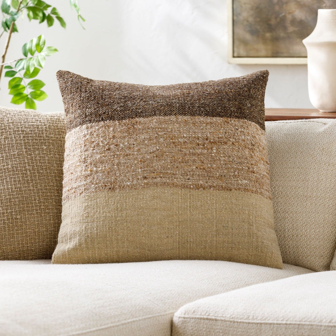 Troposphere Woven Cushion by Keiichi