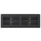 Horizon Media Cabinet in Carbon Finish by Theodore Alexander