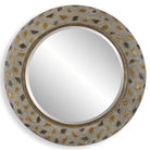 Copper Terrazzo Round Mirror by Uttermost