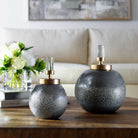 Cessair Art Glass Bottles - Set of 2 by Uttermost
