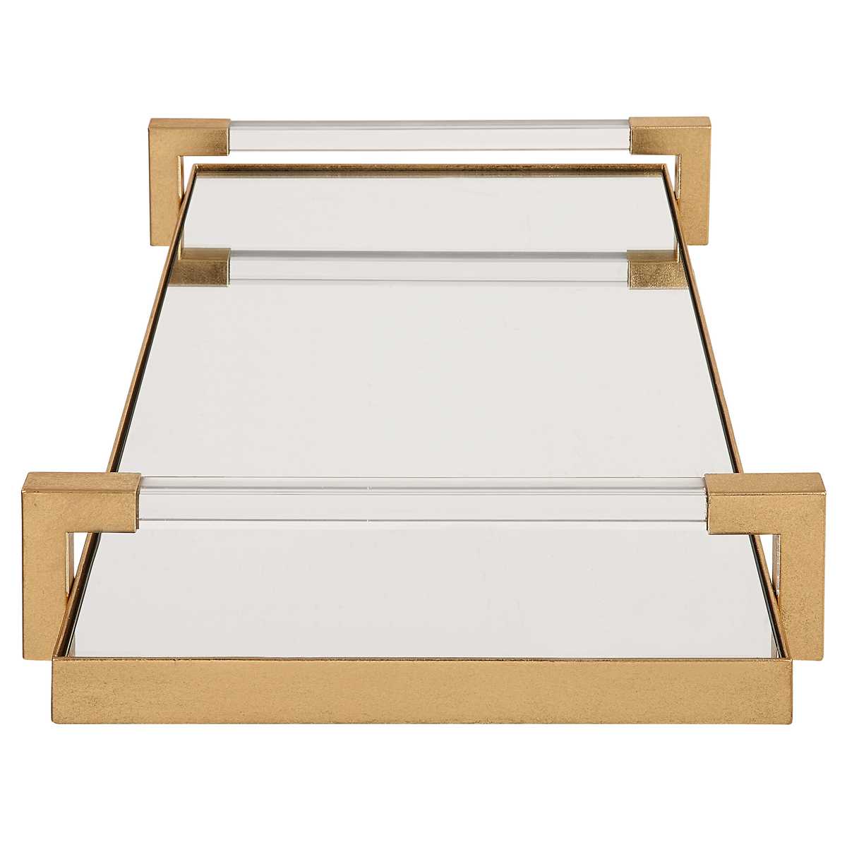 Deki Tray - Gold by Uttermost