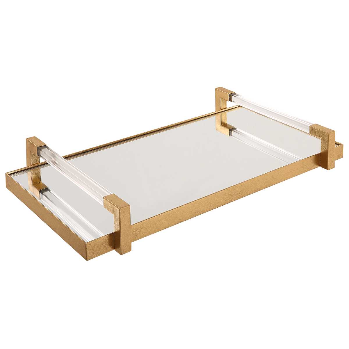 Deki Tray - Gold by Uttermost