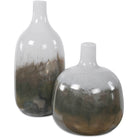 Cardoni Smoke Vases - Set of 2 by Uttermost