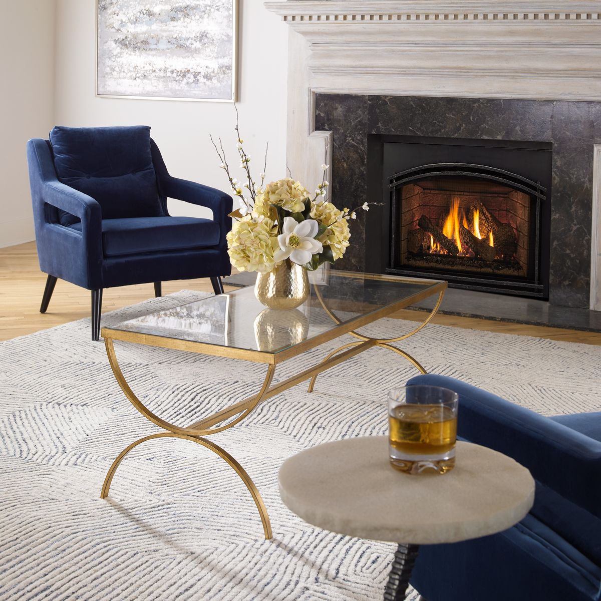 Crescent Coffee Table by Uttermost