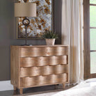 Crawford Chest of Drawers in Light Oak by Uttermost