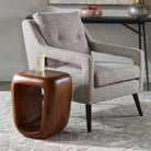 Loophole Wooden Side Table by Uttermost