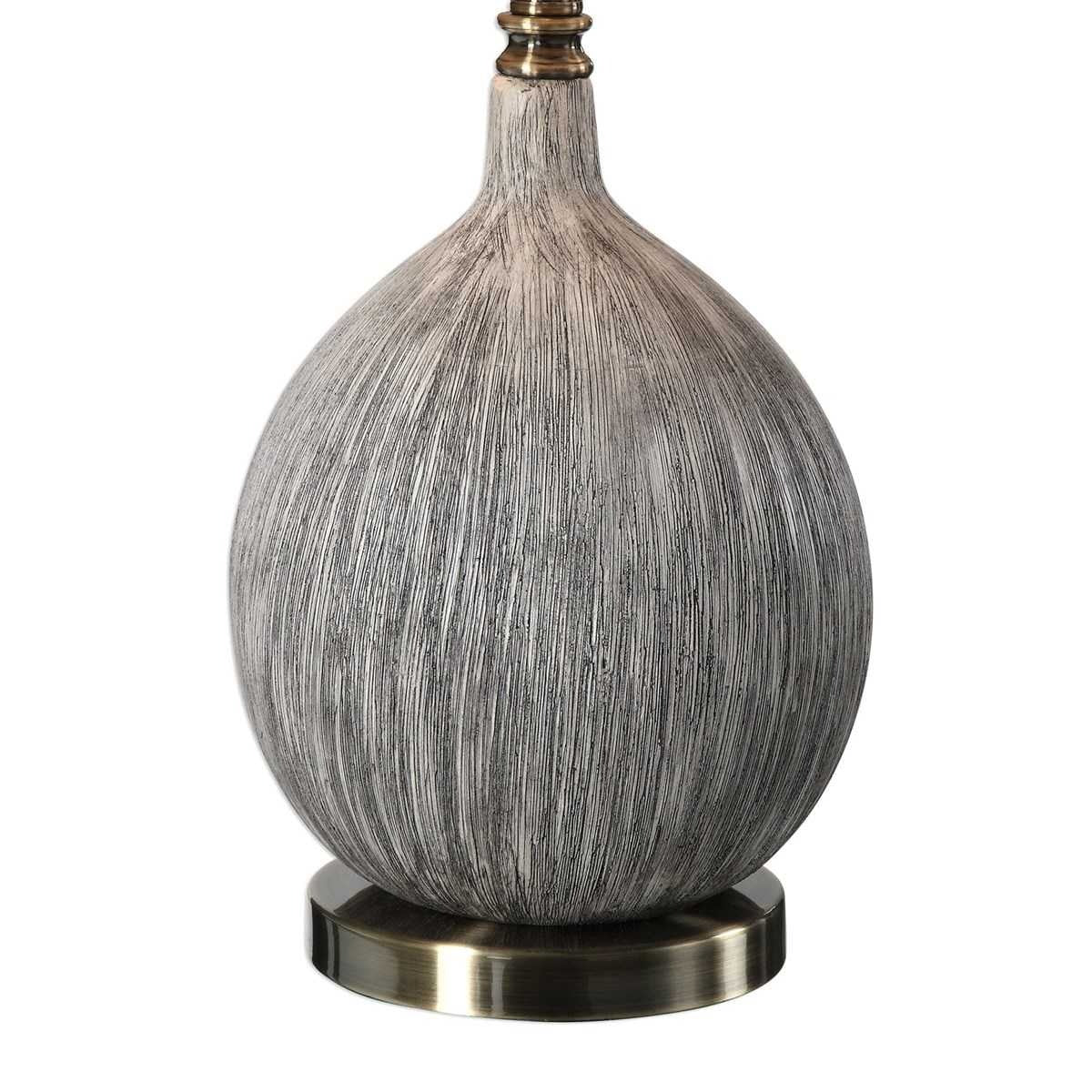 Hedera Textured Ivory Table Lamp by Uttermost