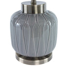 Zahlia Aged Grey Ceramic Lamp by Uttermost