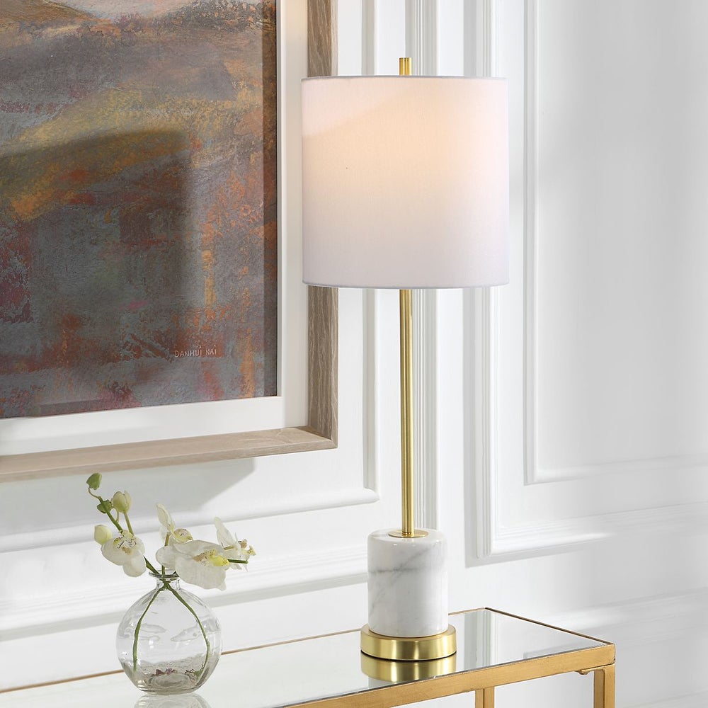 Turret Gold Buffet Lamp by Uttermost