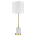 Turret Gold Buffet Lamp by Uttermost