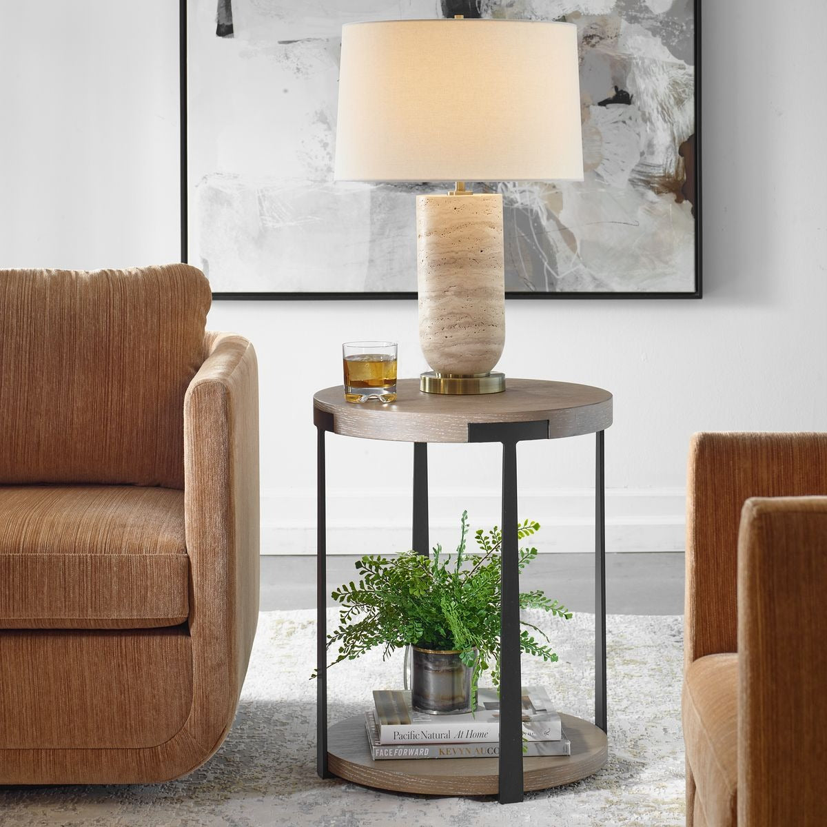 Palisade Side Table in Natural by Uttermost