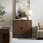 Pinstripe 2 Door Cabinet by Uttermost