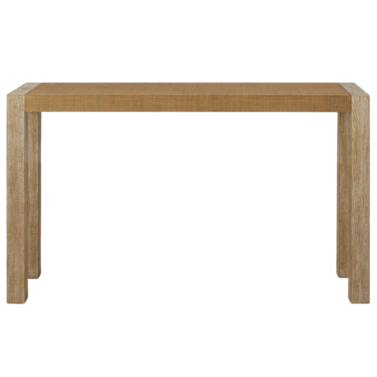 Bentley Grasscloth Console Table by Uttermost