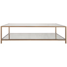 Upton Coffee Table in Antique Brass by Keiichi