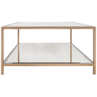 Upton Coffee Table in Antique Brass by Keiichi