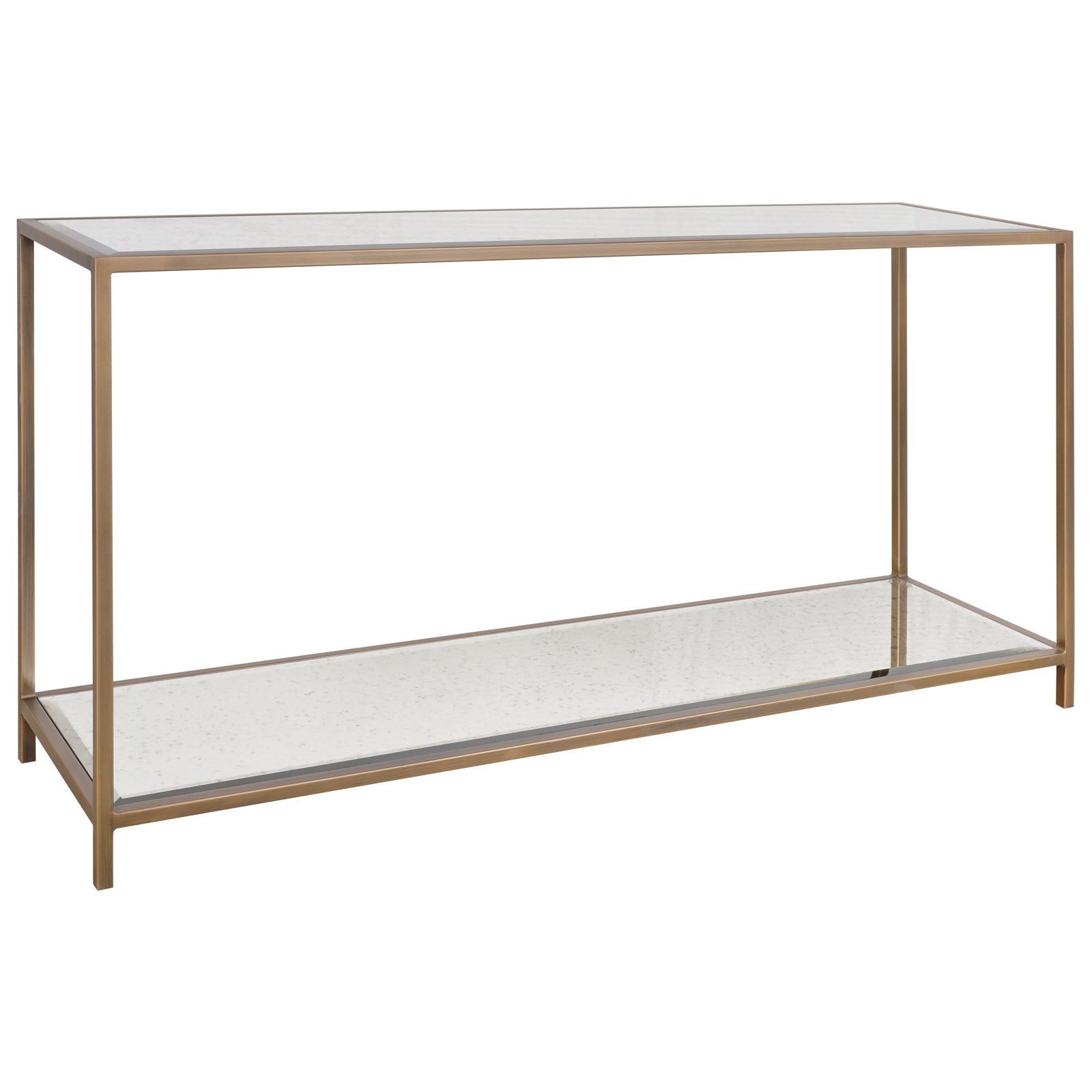 Upton Console Table in Antique Brass by Keiichi
