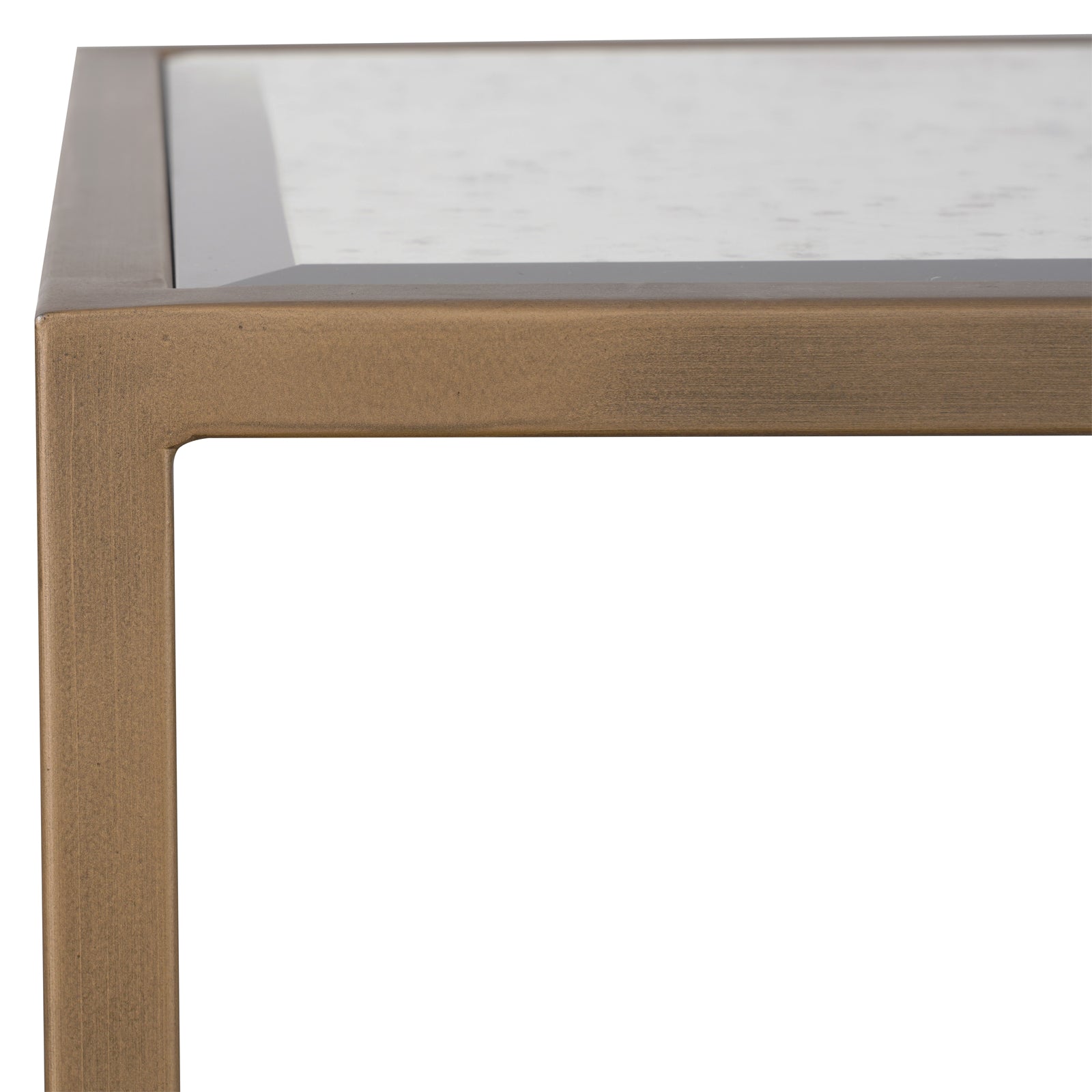 Upton Console Table in Antique Brass by Keiichi