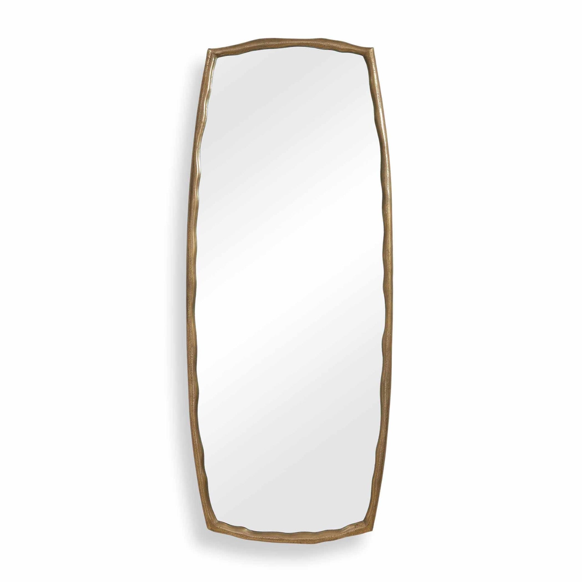 Adair Antique Brass Tall Mirror by Uttermost
