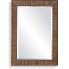 Aldous Walnut Rectangular Mirror by Uttermost