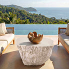 Arbor Crest Indoor-Outdoor Teak Bowl by Uttermost