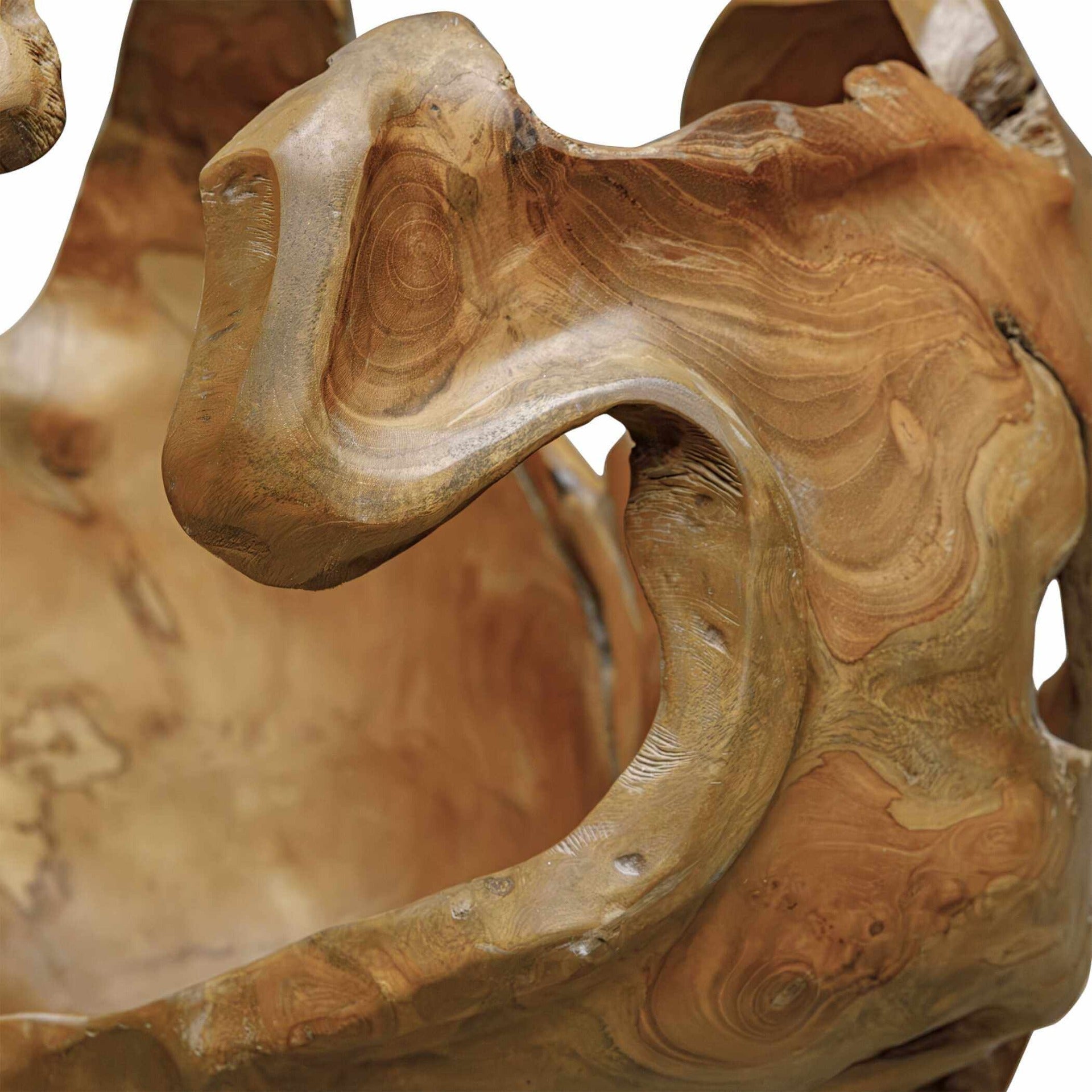 Arbor Crest Indoor-Outdoor Teak Bowl by Uttermost