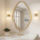 Aster Abstract Gold Mirror by Uttermost