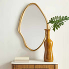 Aster Abstract Gold Mirror by Uttermost