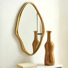Aster Abstract Gold Mirror by Uttermost