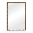 Brass Bamboo Rectangle Mirror by Uttermost
