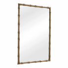 Brass Bamboo Rectangle Mirror by Uttermost