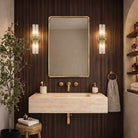 Burton Indoor-Outdoor Brass Mirror by Uttermost