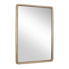 Burton Indoor-Outdoor Brass Mirror by Uttermost