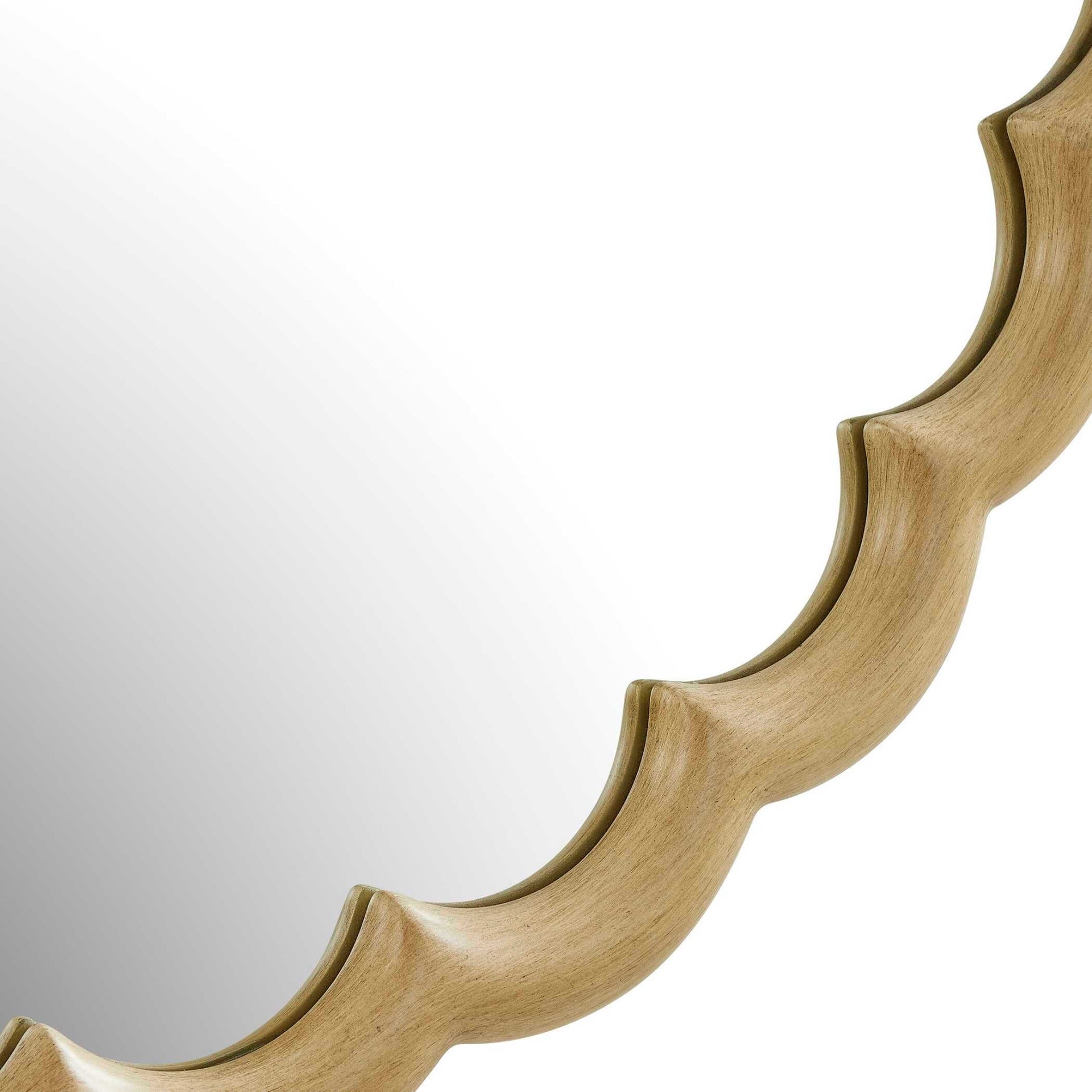 Cerrito Burnished Ivory Round Mirror by Uttermost