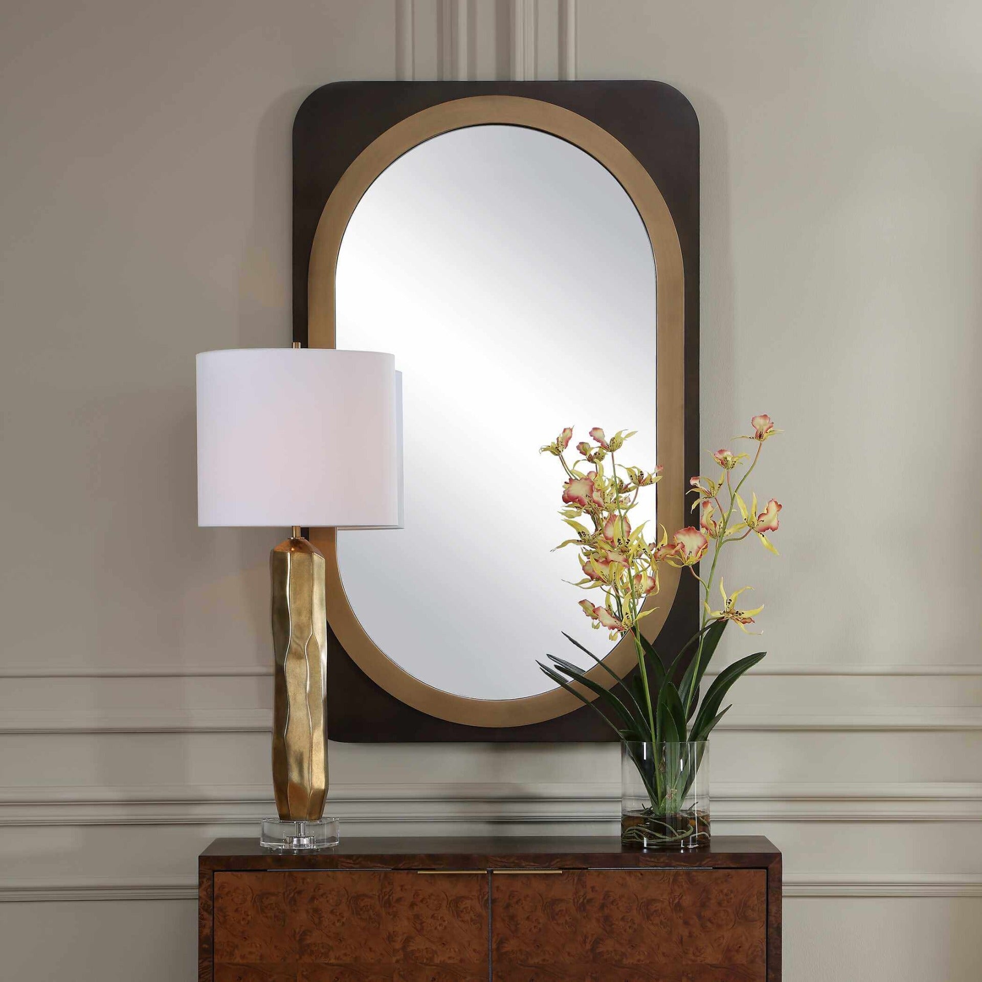 Condesa Bronze & Gold Mirror by Uttermost
